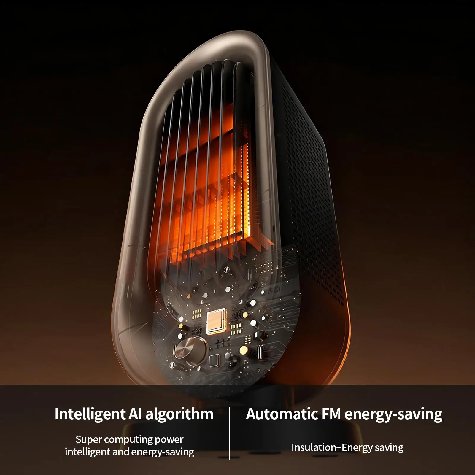 

Портативный обогреватель, тихий, безопасный обогреватель, тихий обогреватель для комнаты, спальни, ванной комнаты, гаража, офиса, стола, палатки для кемпинга