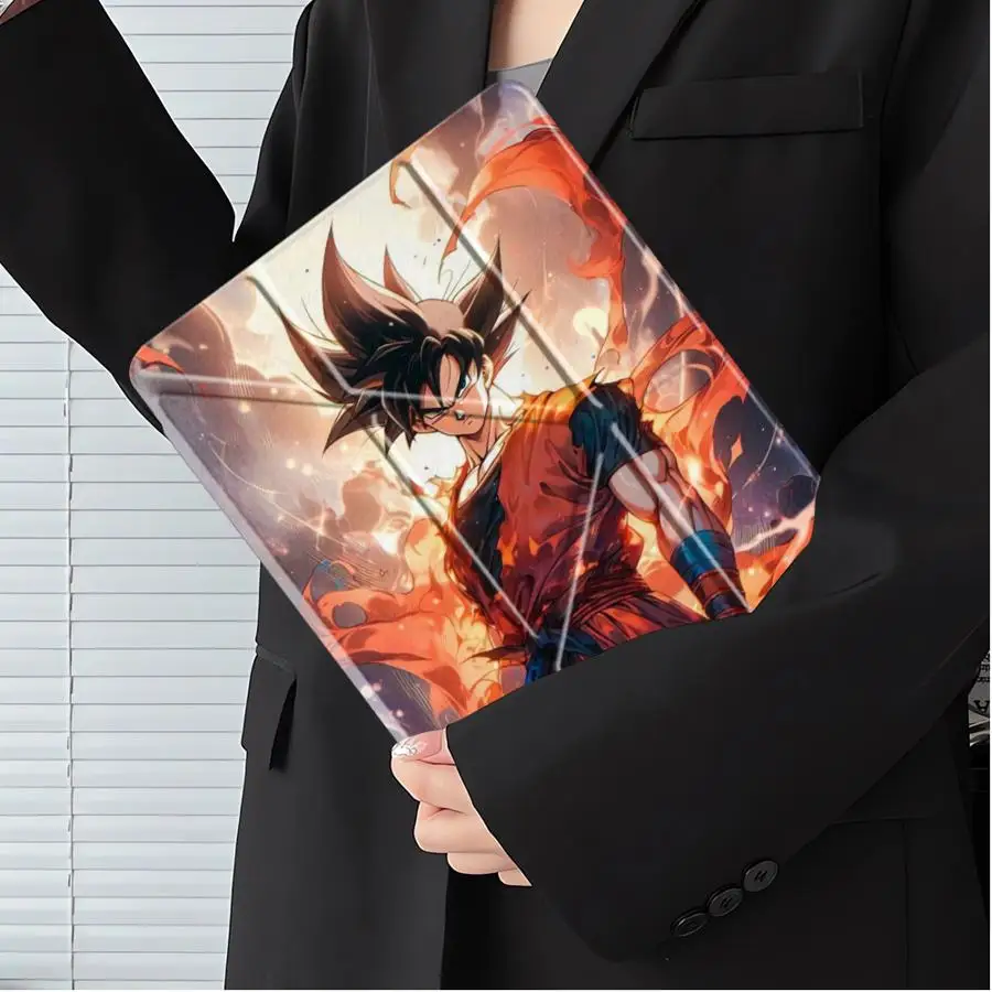 

Dragon Ball Goku Talent Holder Cover Tablet Case For iPad Air 4 5 M3 M2 1 2 M4 11inch Pro 11th 10th 9th 8th 7th 12.9inch Mini 6