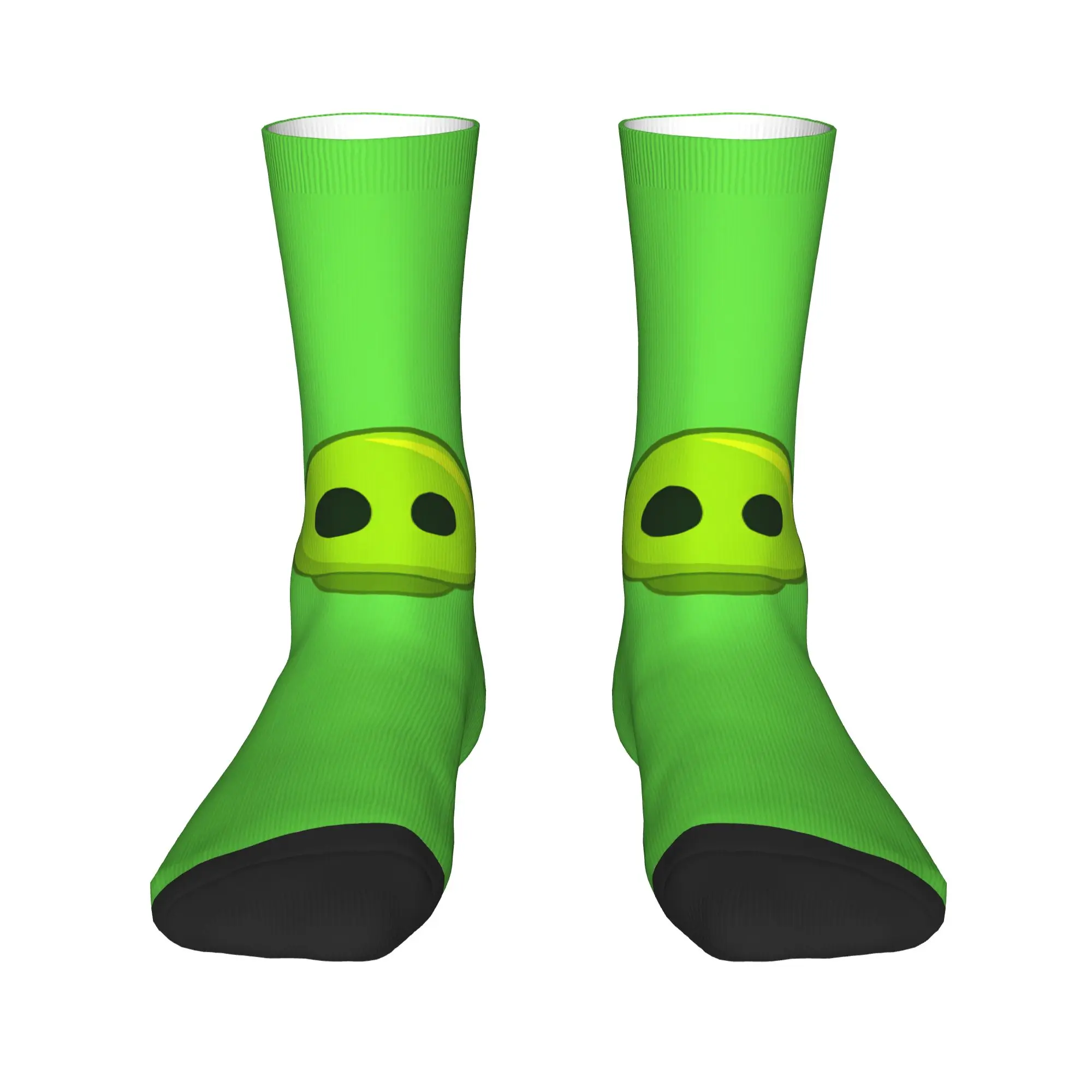 An Angry Pig Face With Two Eyes Cartoon Face Meme Socks Printed Stockings Non Slip Men's Socks Quality Elegant Cycling Socks