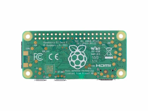 Imagen 2 del producto Raspberry Pi Zero 2W 2 W con CPU SoC de cuatro núcleos y 64 bits (Arm Cortex-A53 a 1 GHz), Bluetooth 4.2, BLE, antena integrada