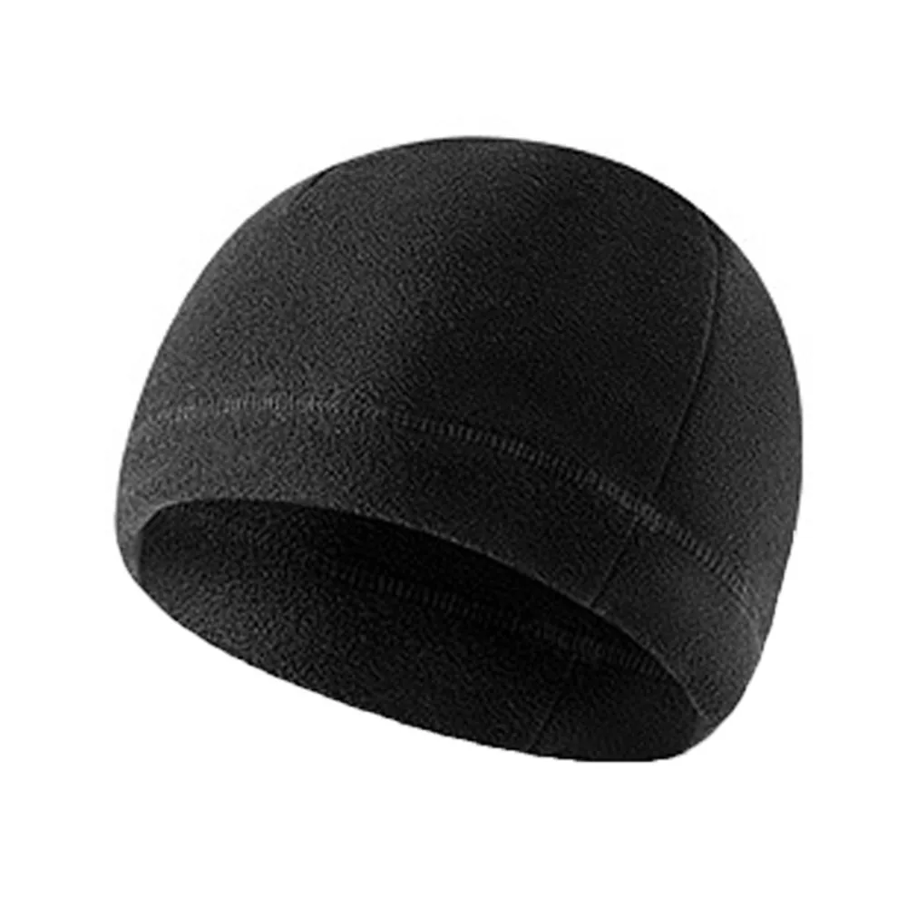 

Polar Fleece Winter Running Hats Warmer Solid Color Running Winter Sport Cap Sweat Absorption Breathable Outdoor Warm Hat
