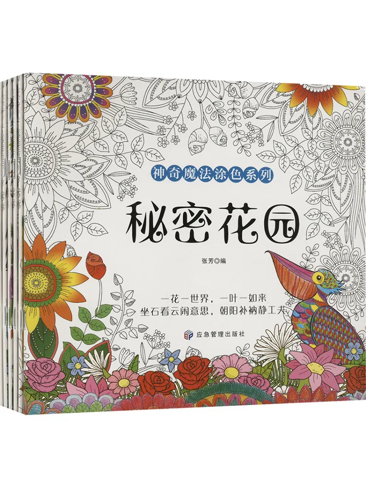 

Книга-Winshare Magic Coloring Series Шесть томов всего