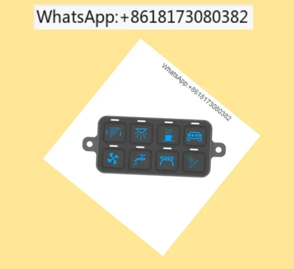 8 sets of switches with App pre wired Bluetooth circuit, car LED control panel switch, waterproof f-u-se relay box