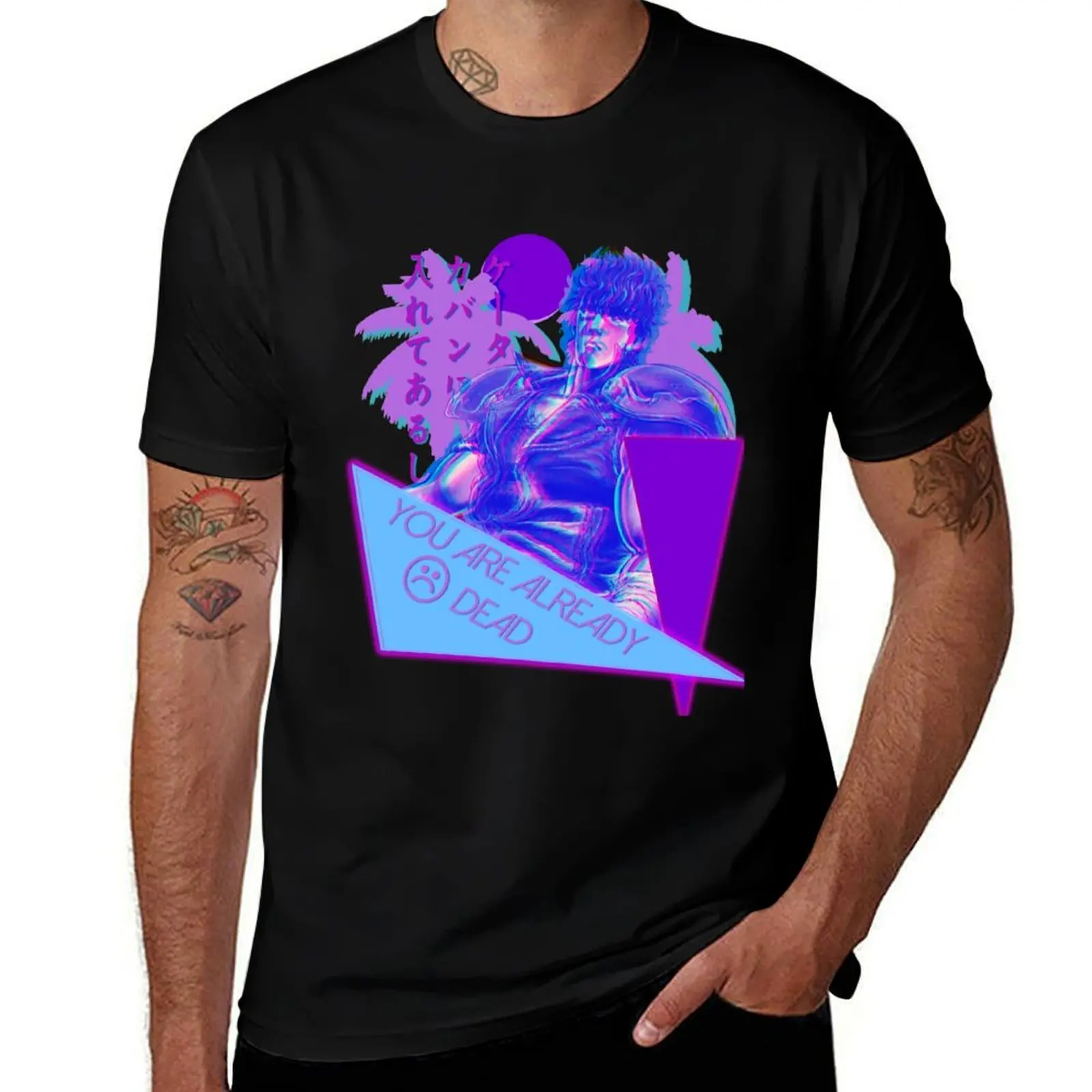 Y O U A R E D E A D تي شيرت تي شيرت للرجل 100 بالمائة قطن أنيمي تي شيرت للرجل تي شيرت مع مطبوعات تي شيرت #1