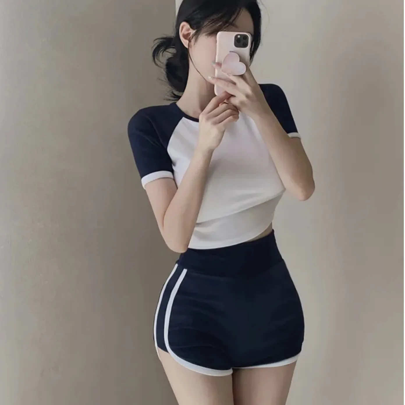 

Sexy Tight Spor orts Dongda Gate Pure Color Butt Lifting Hot Pants Casual Knitted Modal Fiber Bot for Young Women
