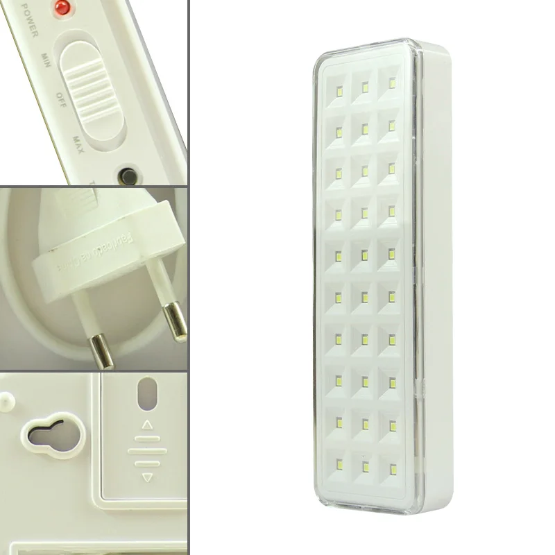 30LED Multi-function Emergency Light Rechargeable LED Safety Lamp 2 Mode For Home Camp Outdoor Urgent Flashing Camping Light