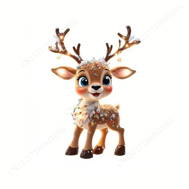 

Charming Acrylic Reindeer Baby Car Decoration Holiday Gift for Christmas Xmas Tree Pendant Hanging Ornament