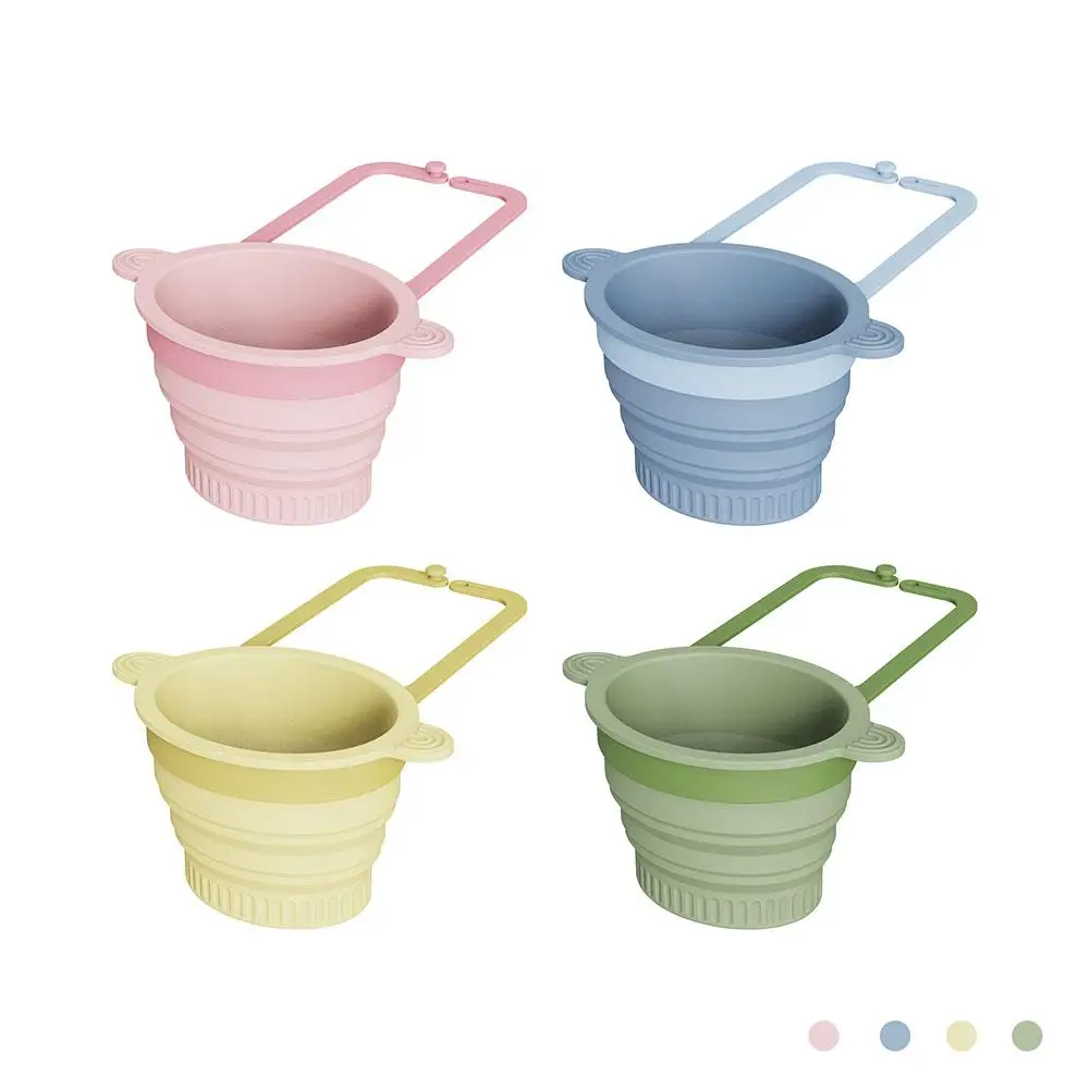 

Creative Sink Hanging Draining Basket Household Foldable Residue Drain Soap Rack Kitchen Holder Filter Sponge Adjustable Fo B7B2