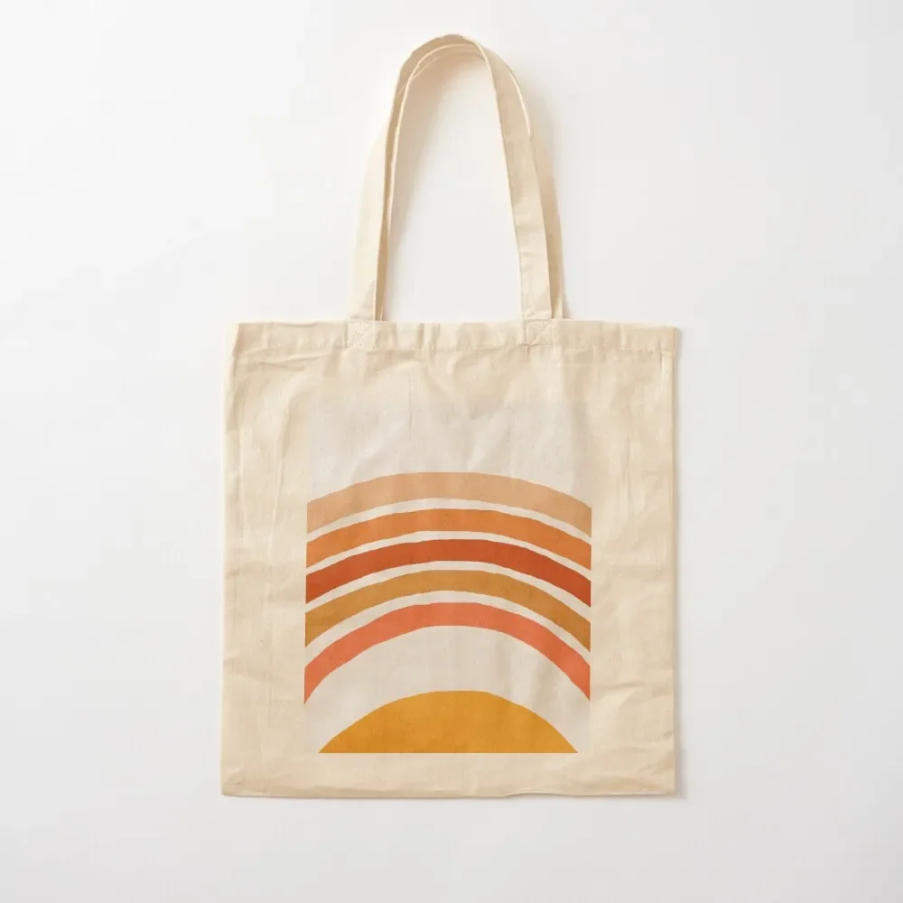 

Rainbow, Abstract, Mid century modern kids wall art, Nursery room Tote Bag female bag Cloth bags Bag