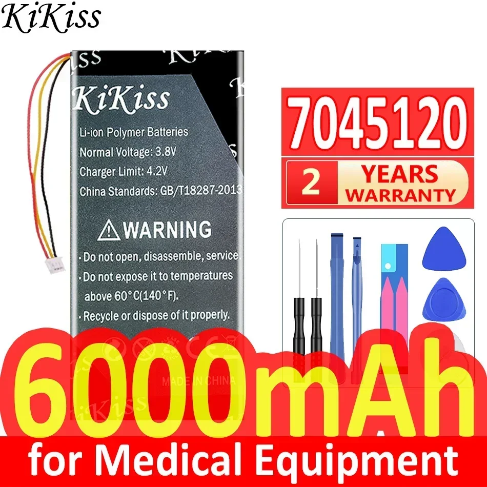 KiKiss Battery 6000mAh 7045120 for Medical Equipment Communication Equipment Drone Remote Control TBS TANGO 2 tango2