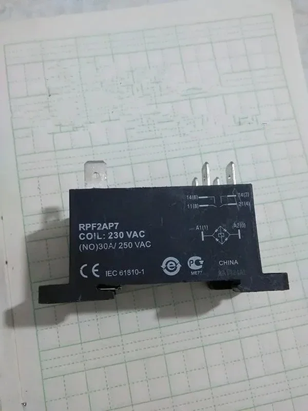 

Brand New Original RPF2AP7 230VAC 110VDC 24VDC 12VDC Fast Delivery