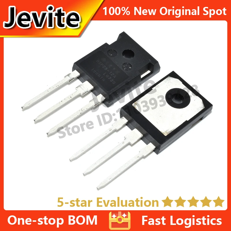 

Jevite 100% New Original electronics Controller 10-50 units/lote DSP25-12A TO-247 1200V 25A Standard Rectifier diode transistor