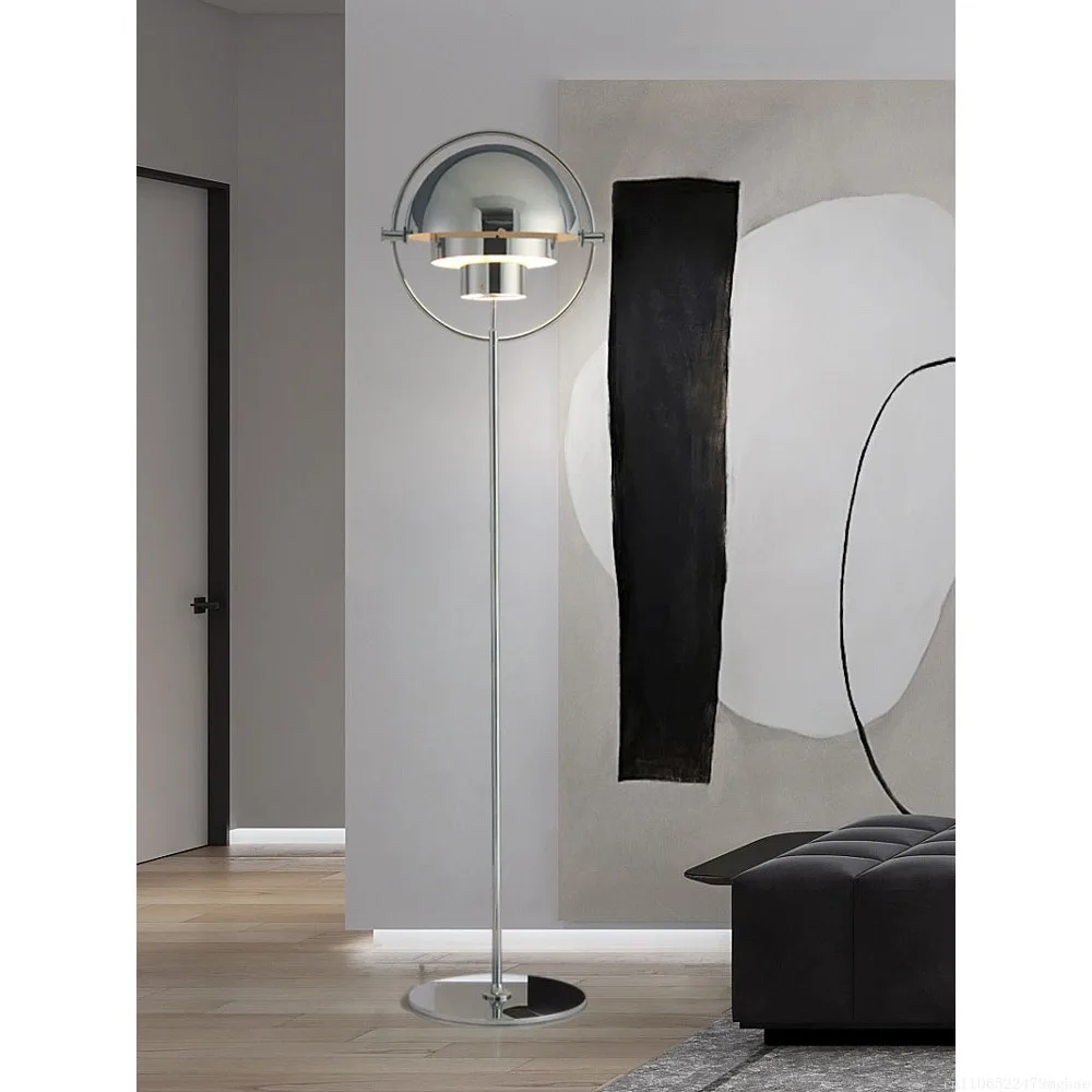 Modern Scandinavian Floor Lamp for Living Room Sofa Side, Designer Dining Room Bedroom Study Adjustable Luxury Lighting
