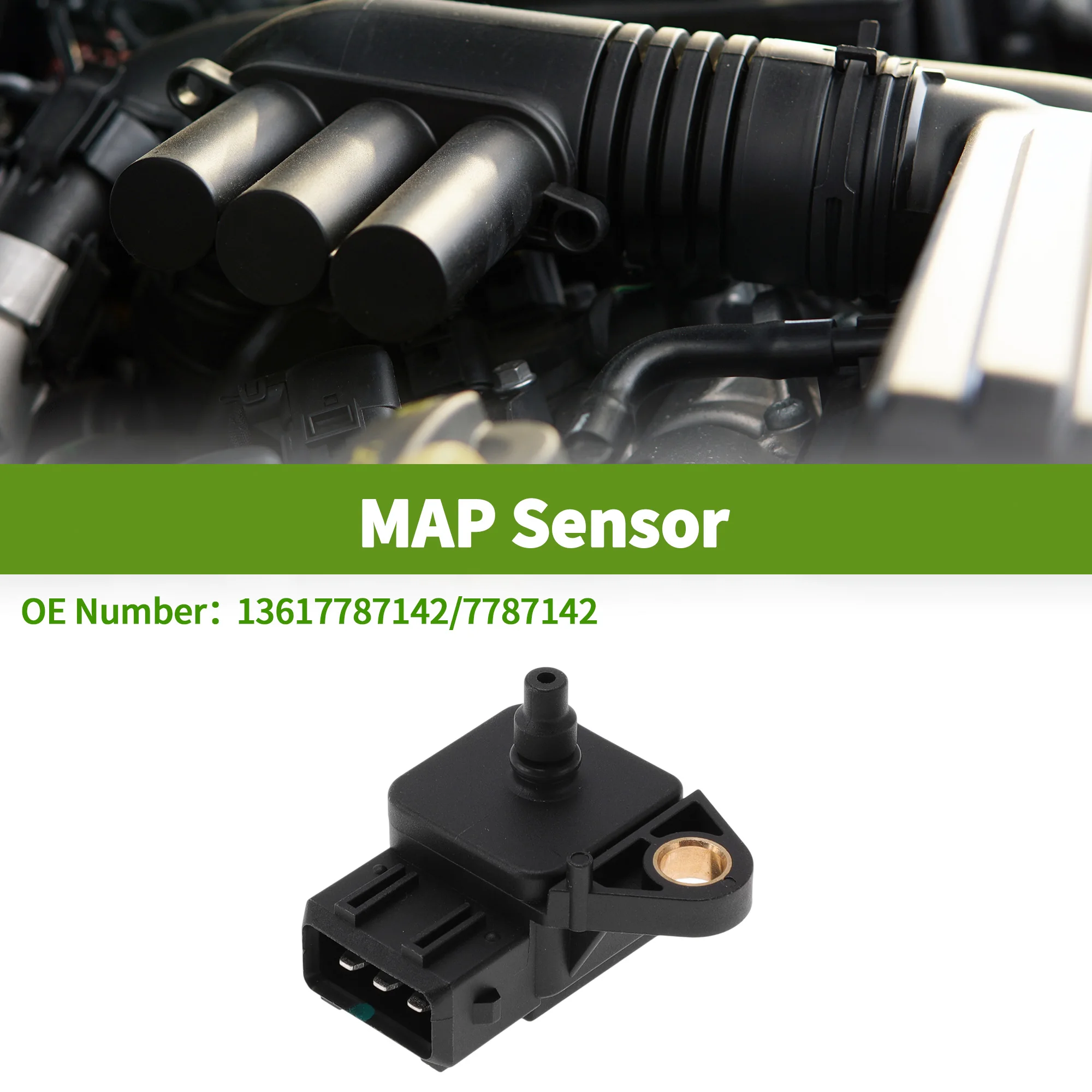 UXCELL No.13617787142 Manifold Absolute Pressure MAP Sensor for BMW 3 (E46) 320d 2.0