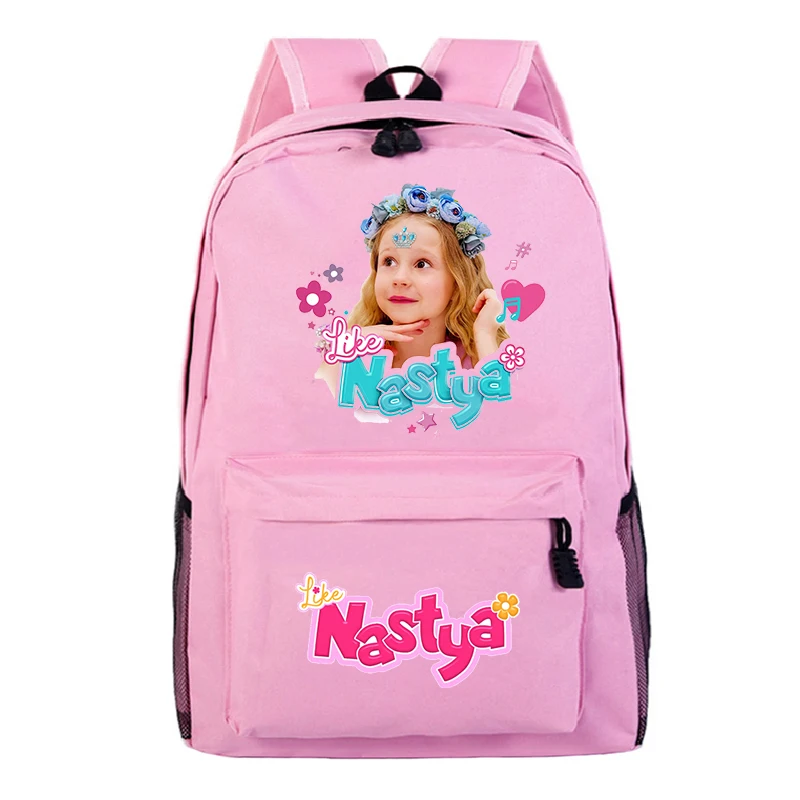 Like Nastya Backpack Lady Laptop Rucksack Cute Girls Travel School Bags For Students Children Bookbag Harajuku Nastya Backpacks