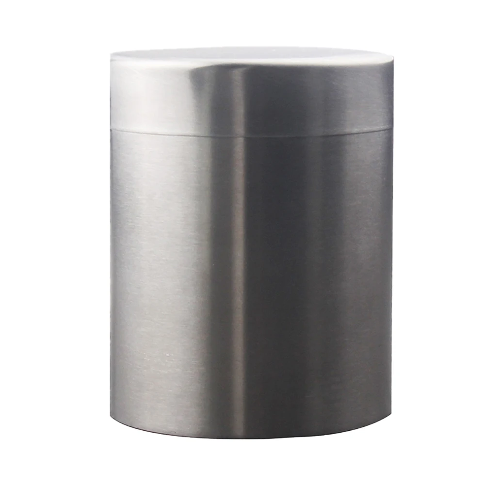 

304 Stainless Steel 400Ml Tea Canister Airtight Food Storage Corrosion Resistant For Coffee Beans Snacks Sugar Kitchen Home