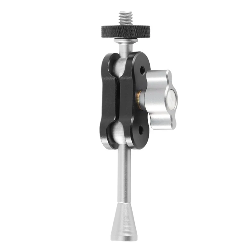 Universal Adjustable Magic Arm Bracket Clamp Mount 1/4 Thread Adapter For DSLR Cameras TM-4