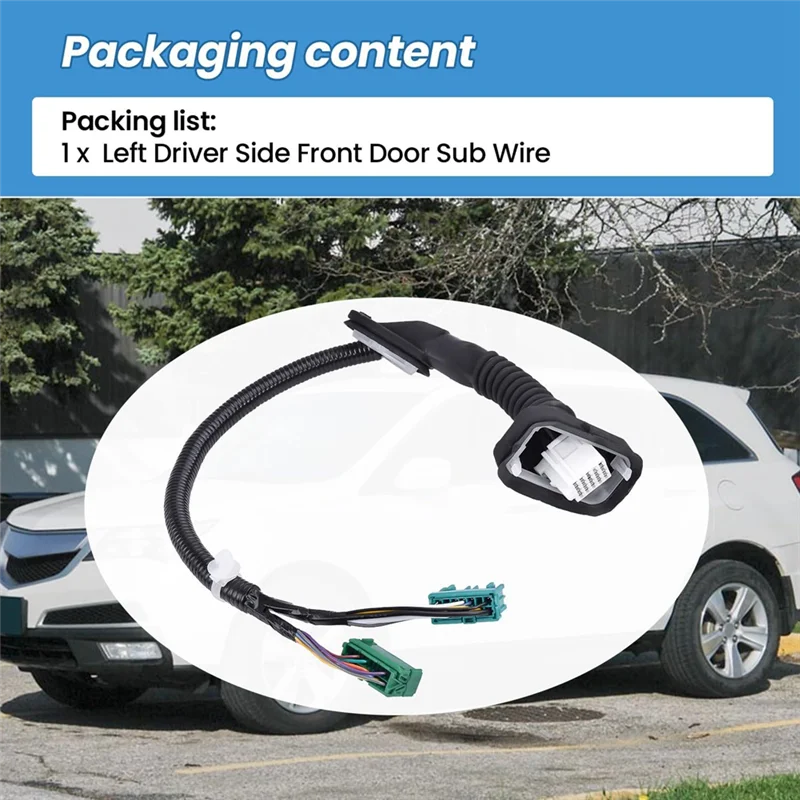 

Front Door Sub Wire For Honda Acura 3.7 MDX 2010 2011 2012 2013 Replaces 32757-STX-A01 32757STXA01