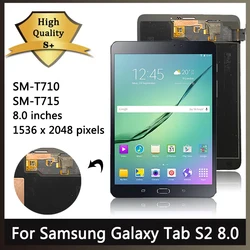 Super AMOLED For Samsung  Tab S2 8.0 T710 T713 T715 T719 LCD Display Touch Screen Digitizer Assembly Replacement