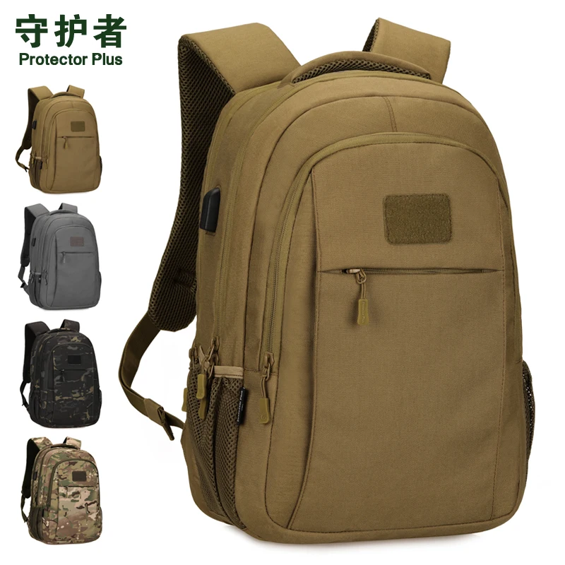 PROTECTOR PLUS 35L Tactical Commuter Backpack 1000D Waterproof Outdoor Backpack Men's Women's Casual Daily Sports Bag