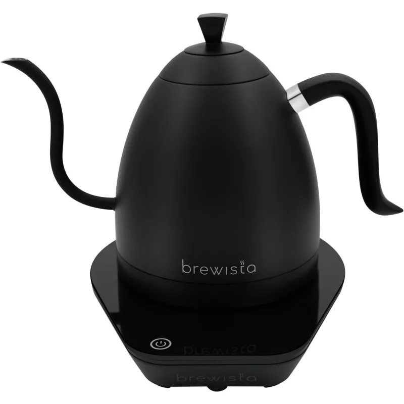 Artisan Electric Gooseneck Kettle, Water Boiler with LCD Panel, Precise Temperature Control, Fast Boiling and Keep Warm Settings