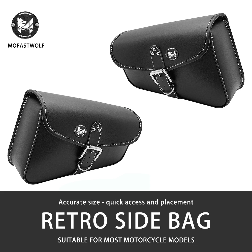 Motorcycle Scooter Universal Hanging Edge Bag for Harley Modified Edge Box Edge Bag Saddle Tool Knight Side Bag