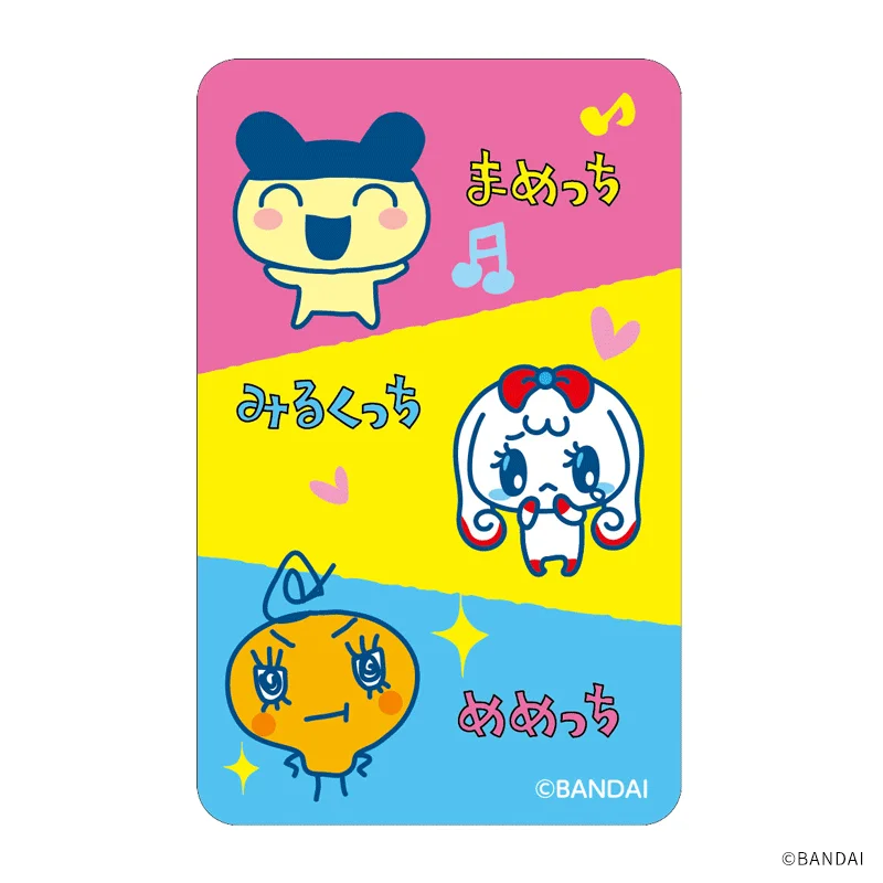 نموذج جديد تماغوتشي الكرتون صريف بطاقة شفافة تغيير لون أنيمي محيط بطاقة الهاتف الكمبيوتر Diy لاصقة تزيين