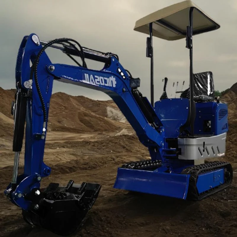 Customized Mini Excavator 1.2Ton Mini Excavator For Plumbing 1.2Ton Industrial Epa Environmental Standard Hydraulic Crawler