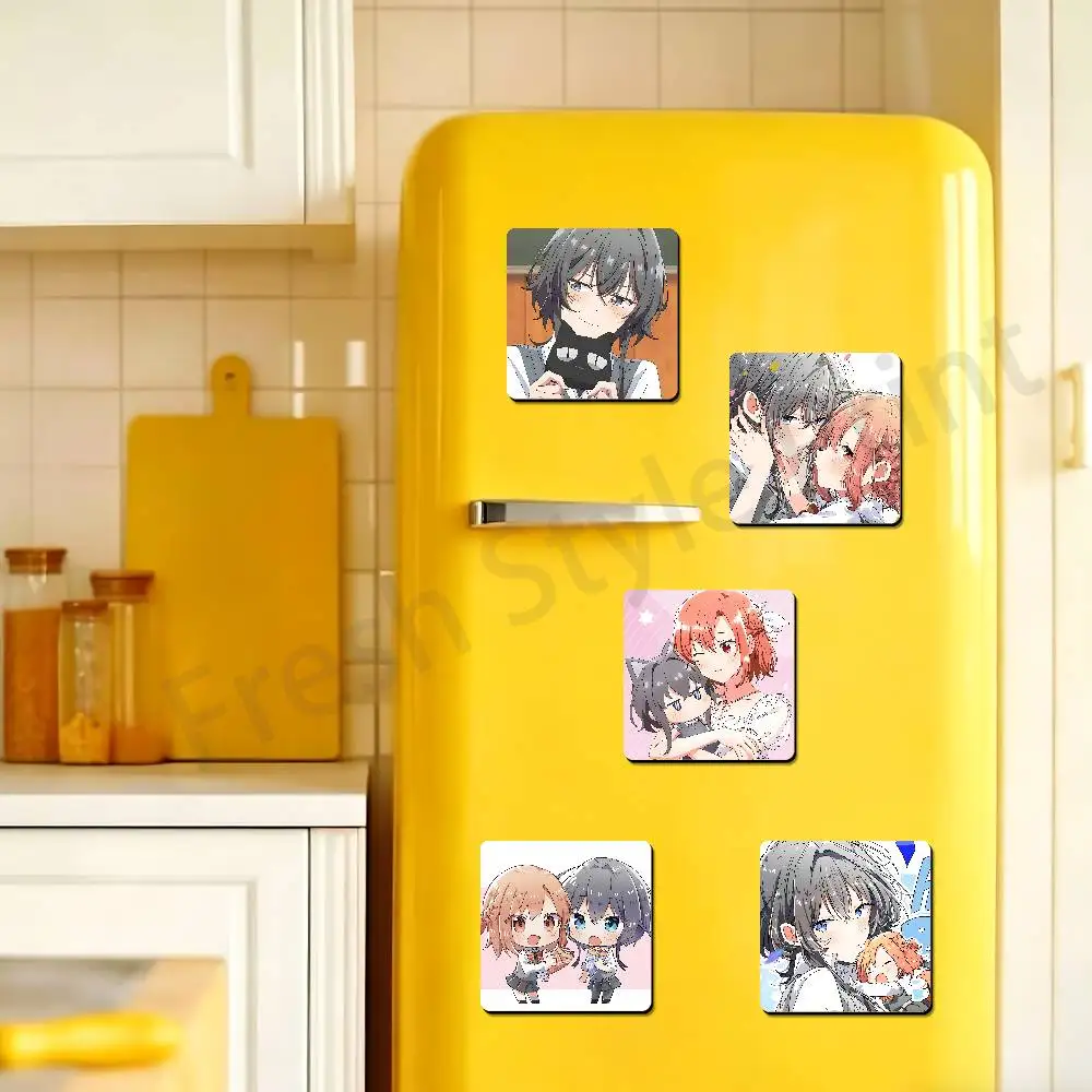 Manga W-Whisper Me a Love Song Fridge Freezer Refrigerator Magnets Metal Cabinet Magnetic Sticker Cover Home