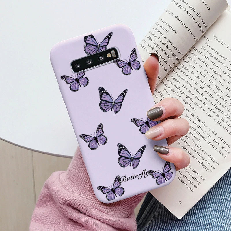 Fall Für Samsung Galaxy S10 S10 Plus S10E Telefon Abdeckung Nette Cartoon Candy Gemalt Weiche TPU Coque Für Samsung S10 s10 + S10E Funda – Detail 6