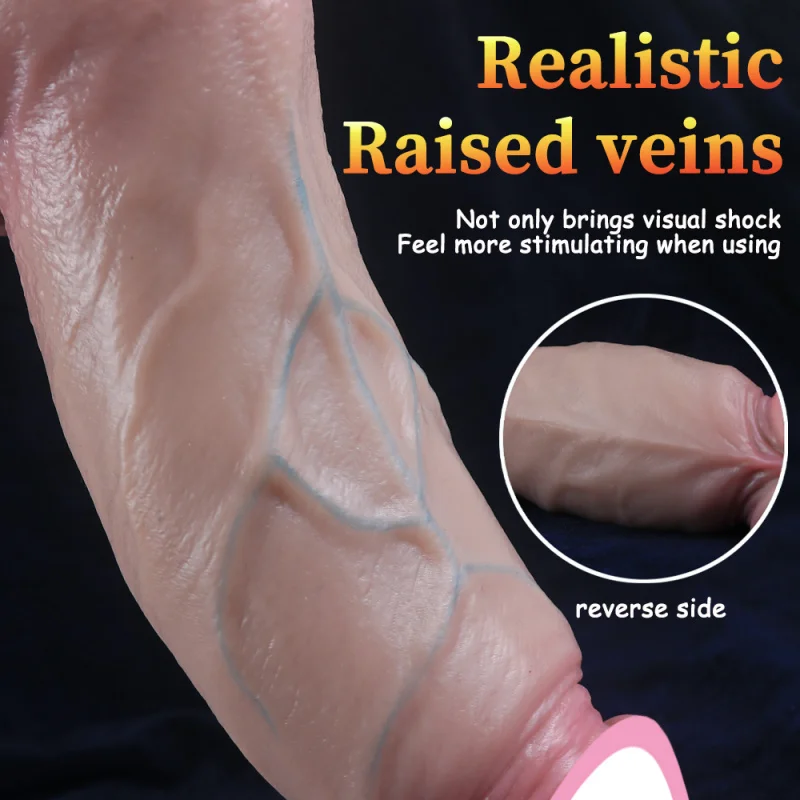 Huge Realistic Giant Dildo Soft Silicone Big Cock Vaginal Masturbators Penis Erotic Toy for Women Suction Cup Thick Glans Dick