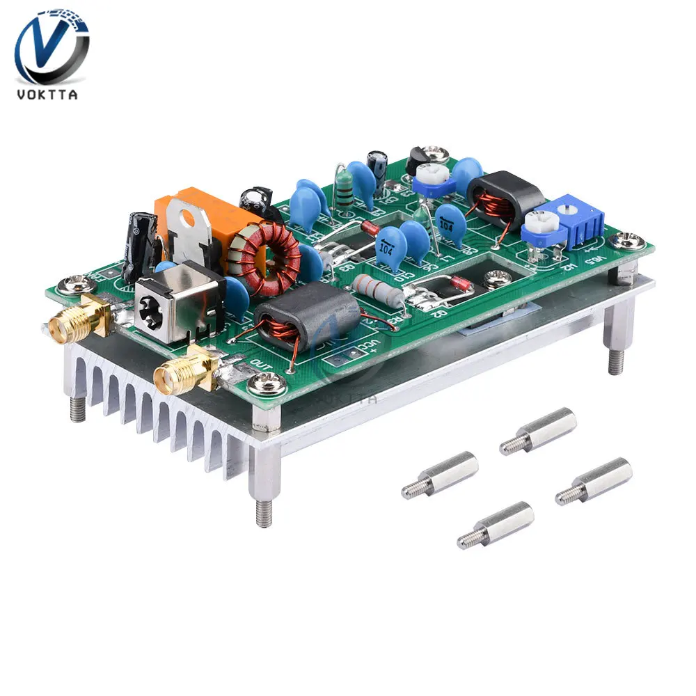 Amplificador de Potência de Ondas Curtas Equalizador de Áudio Estéreo cw Ssb Linear Alta Frequência Placa Acabada dc 1213.8v 30w