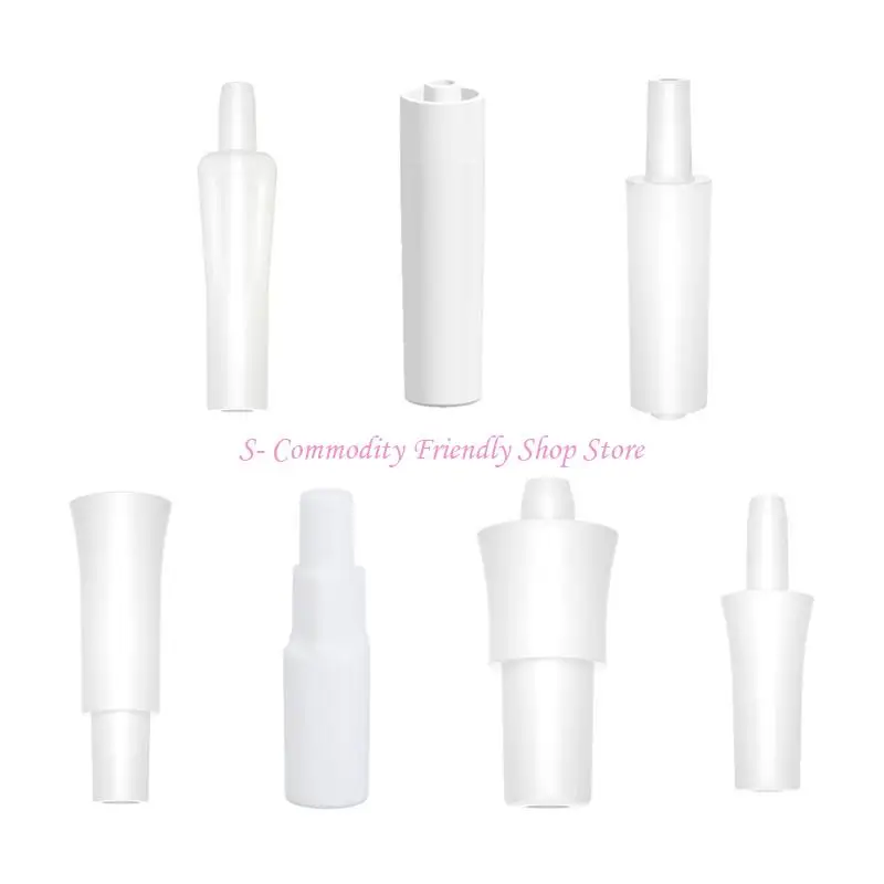 85AE 유방 펌프 피팅 커넥터 흰색 튜브 어댑터 유방 펌프 파이프 피팅 커넥터 교체 부품