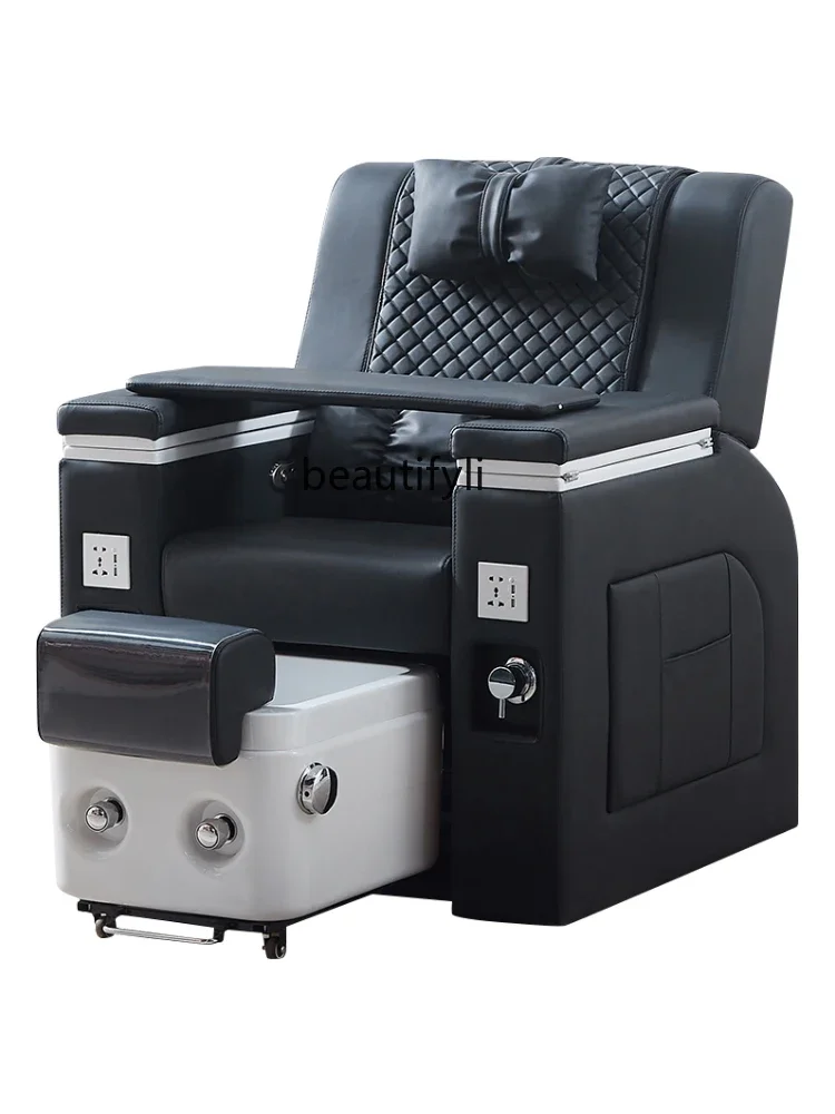 Electric Nail Beauty Eyelash Beauty Sofa Foot Massage Chair Tattoo Embroidery Foot Recliner Beauty Shop Foot Massage Sofa