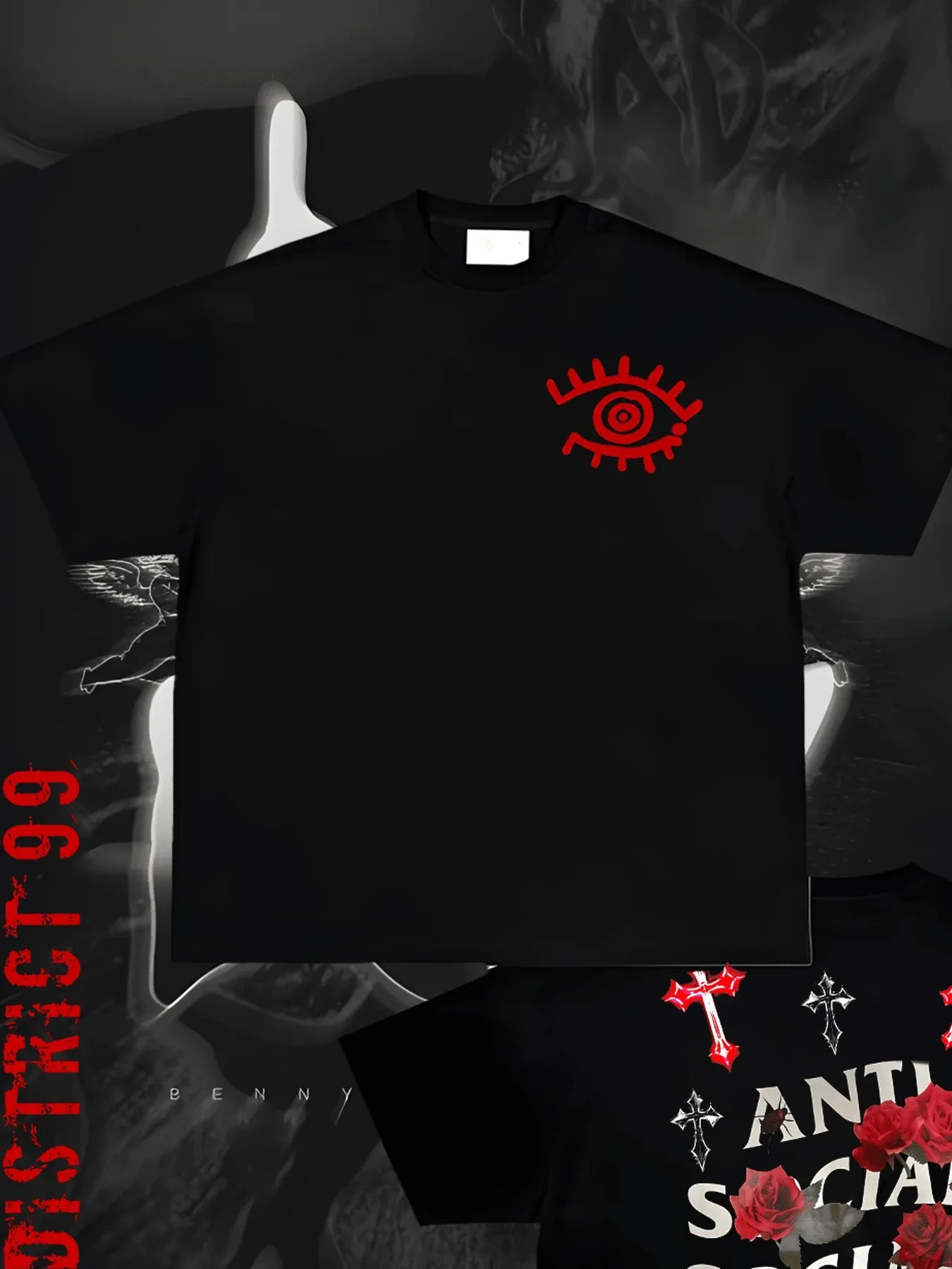 2026 Sommer Neues Herren-T-Shirt mit 3D-Buchstaben-Print, Streetwear, Lässige Mode, Bequem, Weich, Atmungsaktiv, Leicht – Detail 8