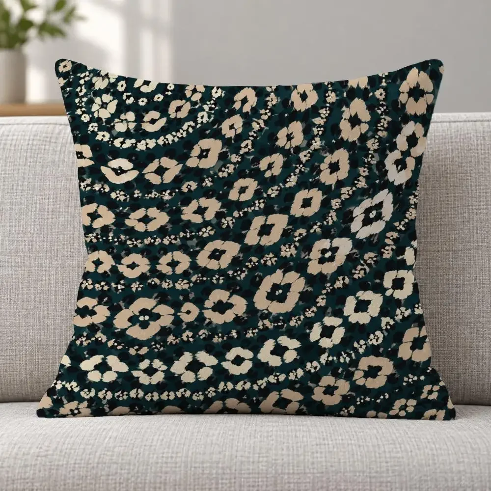 Pattern Animal N-Neutral Leopard Zebra Tigers Cushion Cover Soft Plush Decorative Sofa Bedroom Living Room Car Dorm Home Decor