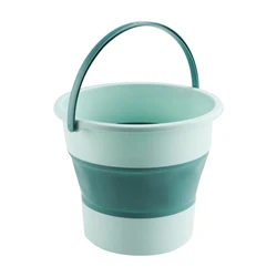 5/10L Folding Bucket Multifunctional Water Storage Container Lightweight Environmentally Space Saving for Camping Fishing