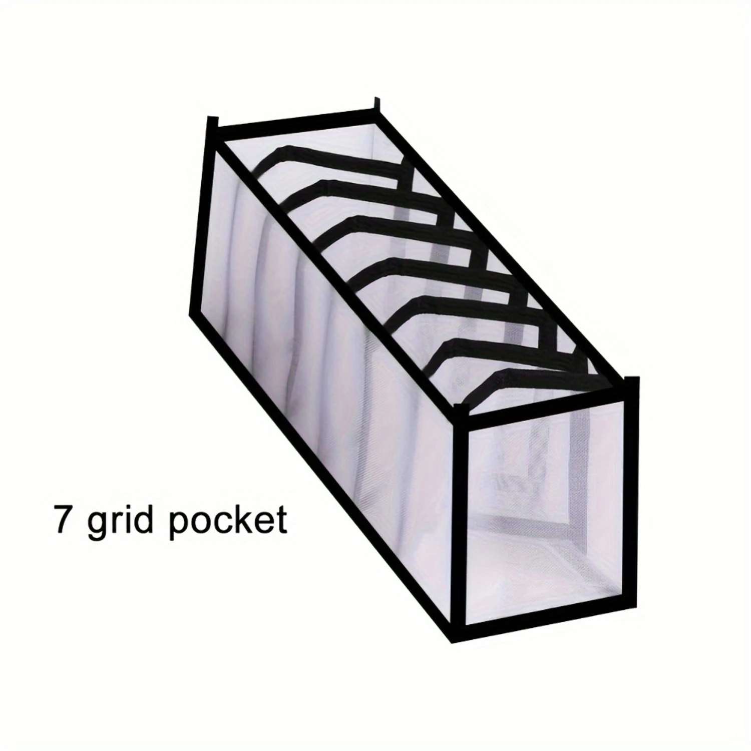 3Pcs Folding Drawer  Box Set, Compartmental Wardrobe  Box Suitable for Underwear, Bras And Socks Metal tea box Containers Tea