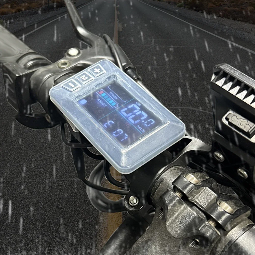 자전거 컴퓨터 보호 커버 G51 LCD 디스플레이 먼지 커버 전기 자전거 속도 제어 자전거 안티 스크래치 방수 커버