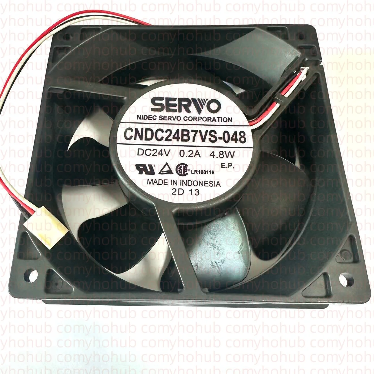 

SERVO CNDC24B7VS-048 DC 24 В 0,2 А 120x120x38 мм 3-проводной охлаждающий вентилятор для сервера