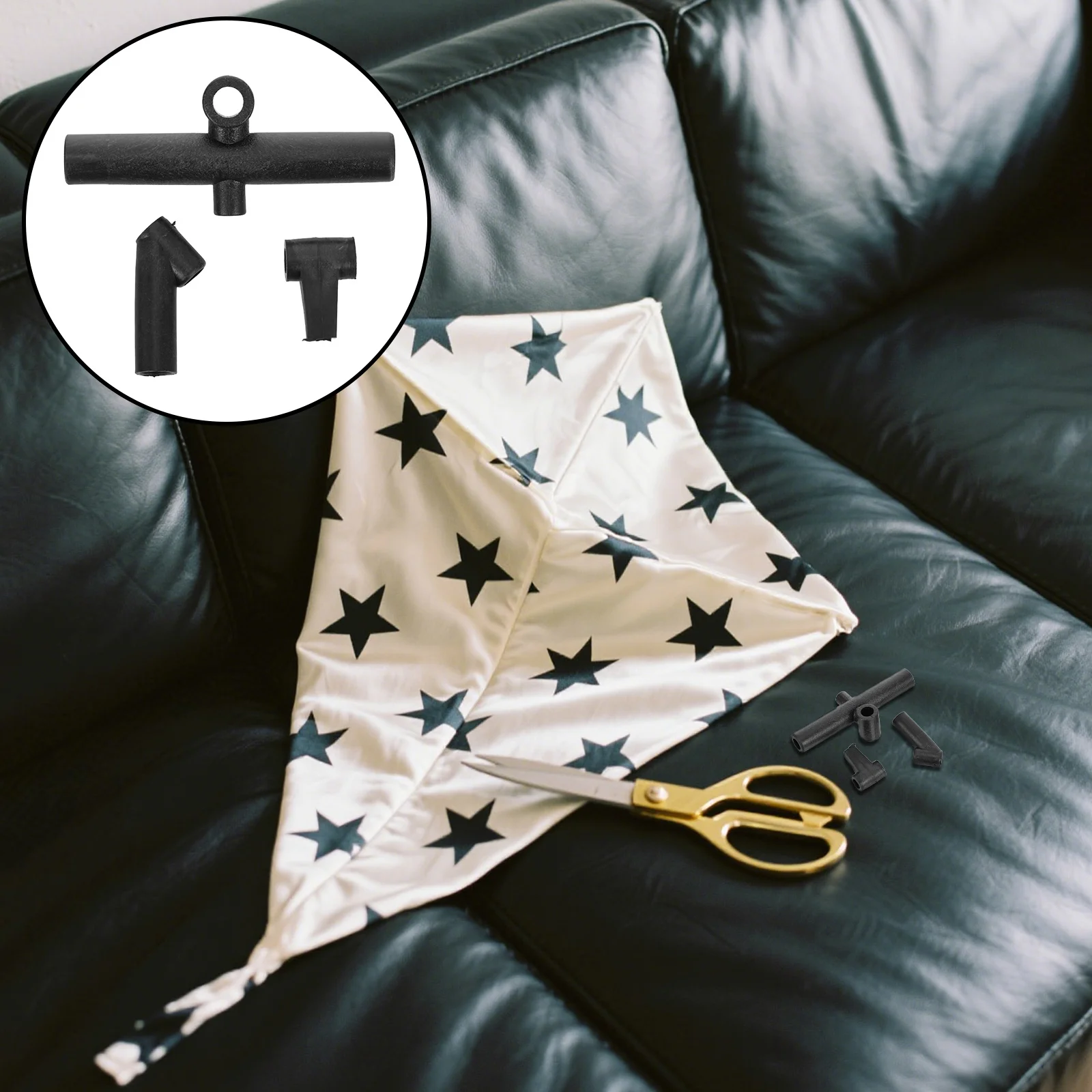 12-teiliges Drachenzubehör, Kunststoff-Stützbeschläge für DIY-Drachenbau, Reparaturrahmen, Montagewerkzeuge, zuverlässig, für den Außenbereich