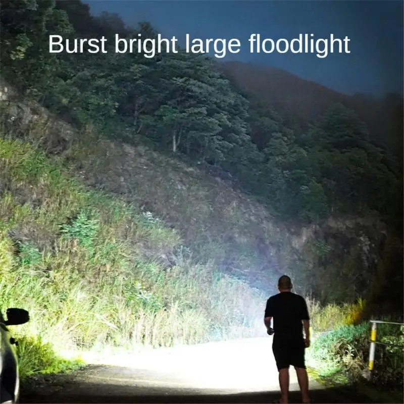 90° Rotatable keychain Flashlight Sensor Headlight 800LM Type-C Rechargeable Work Light With Magnet metal Clip Camping Lantern