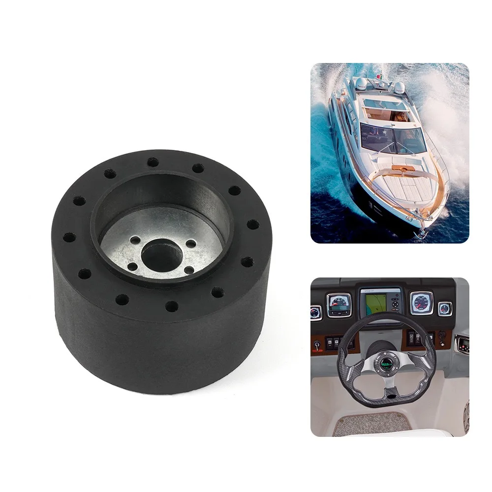 19mm Marine Steering Wheel Hub Adapter, Yacht Steering Base Modification Parts for Boats & Yachts
