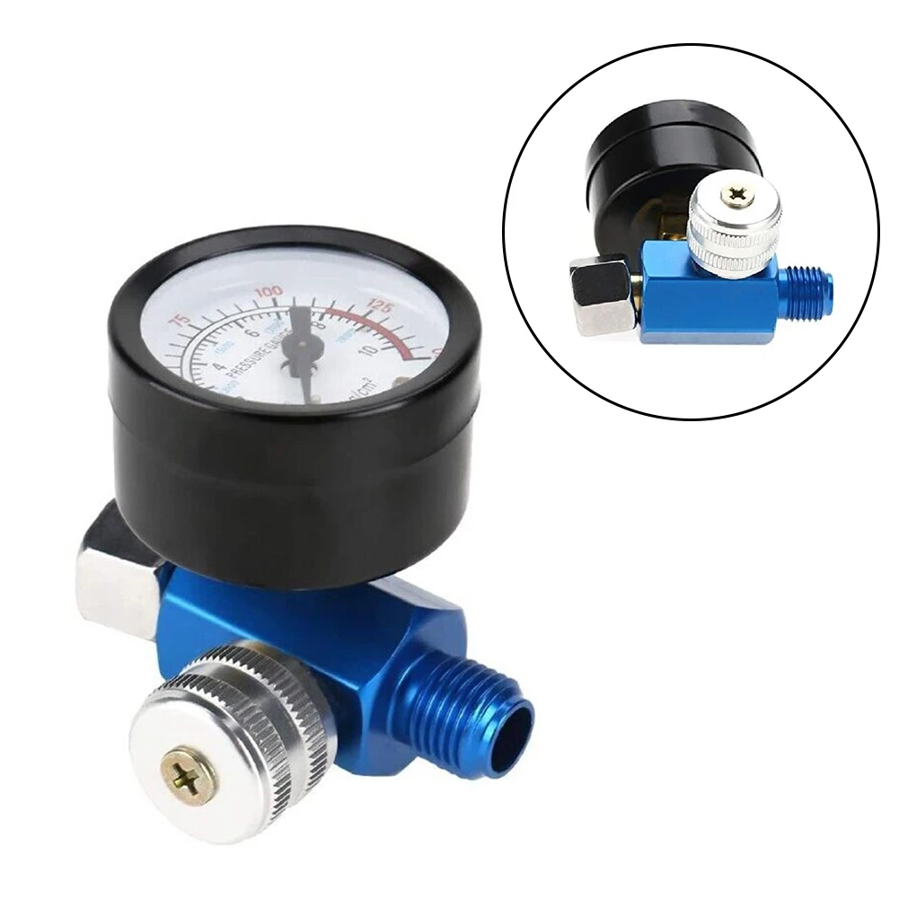 Regolatore di pressione dell'aria regolabile da 1/4 di pollice con valvola di riduzione del regolatore di pressione del compressore d'aria pneumatico manometro