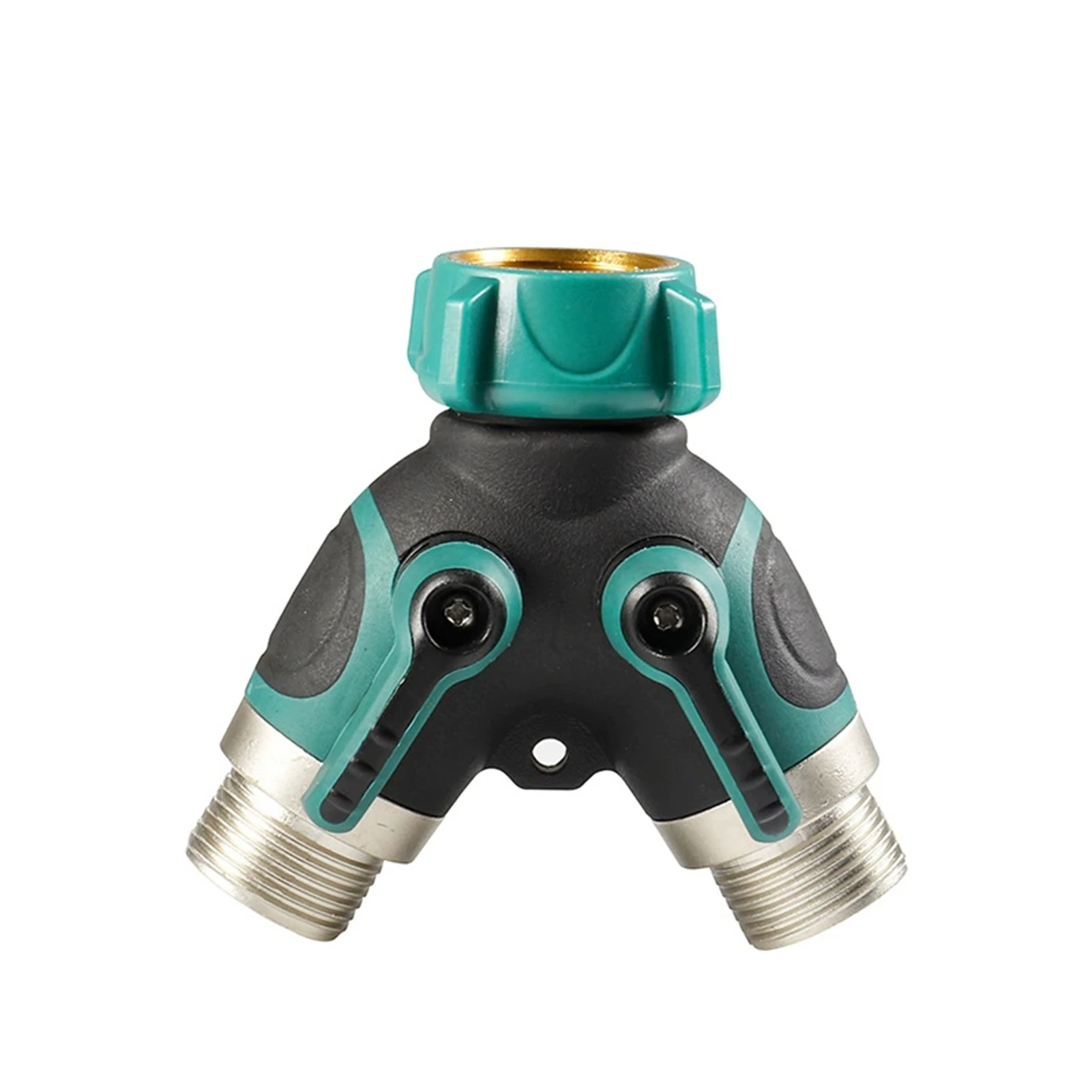 

New Heavy Duty Garden Hose Splitter Faucet Splitter, Outdoor Faucet Splitter Adapter for Water Hose, Water Spigot Splitter