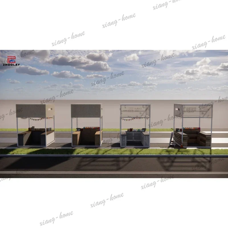 PG custom.Activities Event  Food Stalls Customized Kiosk Out Door Kiosk Stands Food Mobile Shop