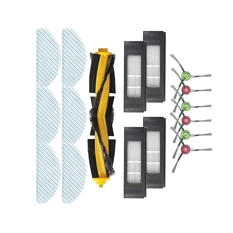 2025-Pack Of 34 Replacement Parts/Accessories Compatible For Yeedi Vac 2 Pro Vacuum Cleaner Spare Parts