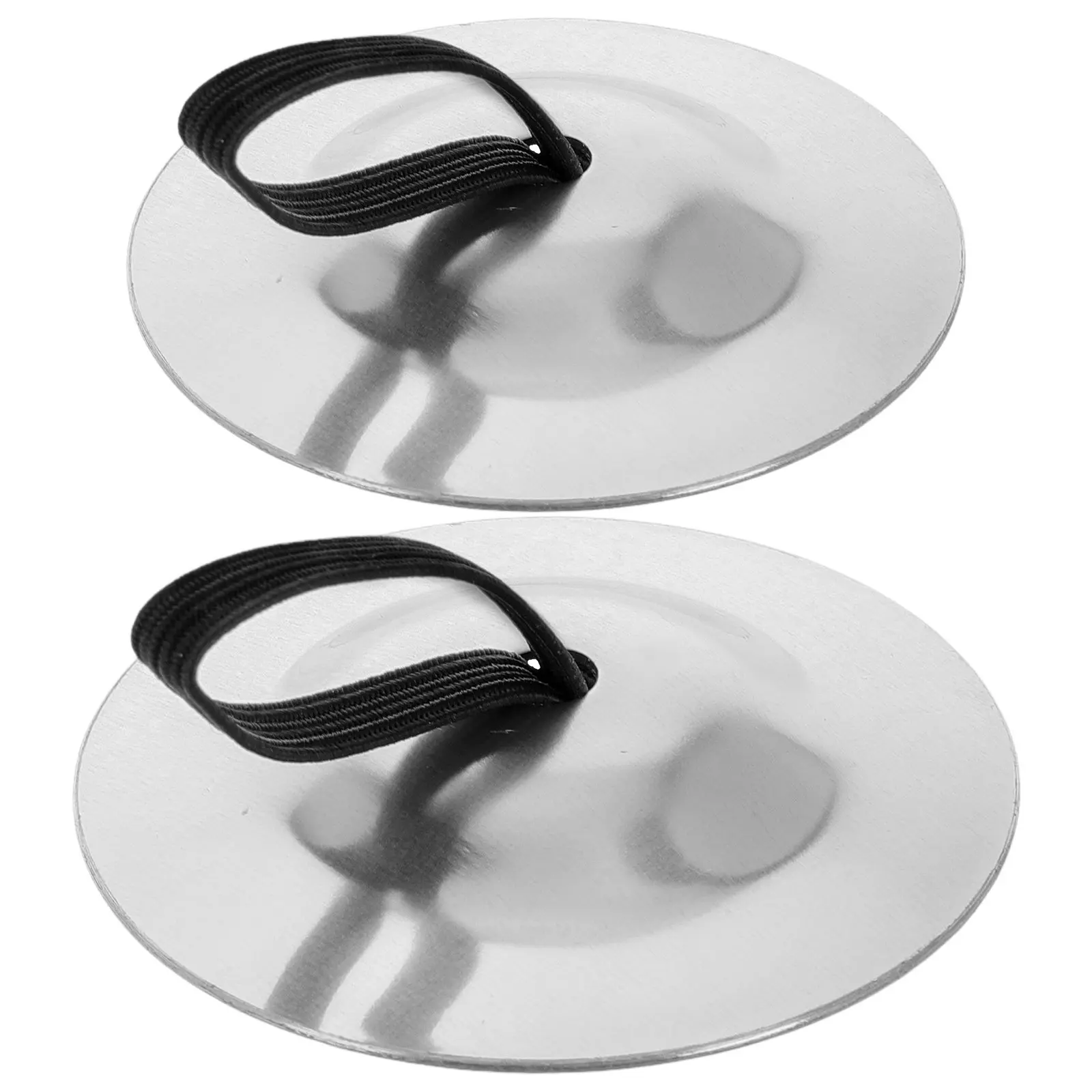 2 Pairs Mini Iron Finger Cymbals Belly Dancing Hand Cymbals Musical Instrument Dancer Finger Zills For Dance Performance