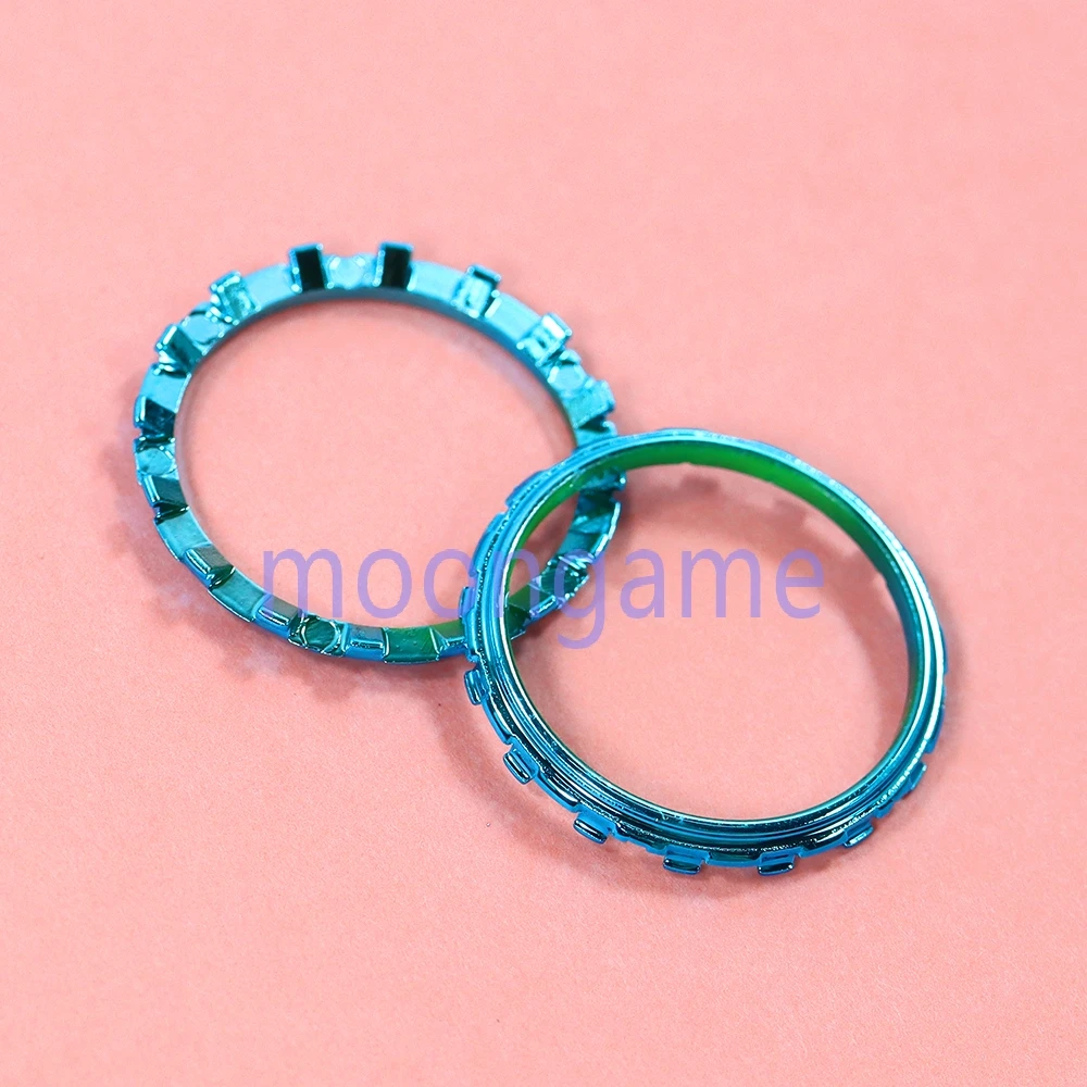 45pcs For PS 5 Controller Analog Accent Thumbstick Electroplated Decorative Rings For PS5 Replacement Accessories
