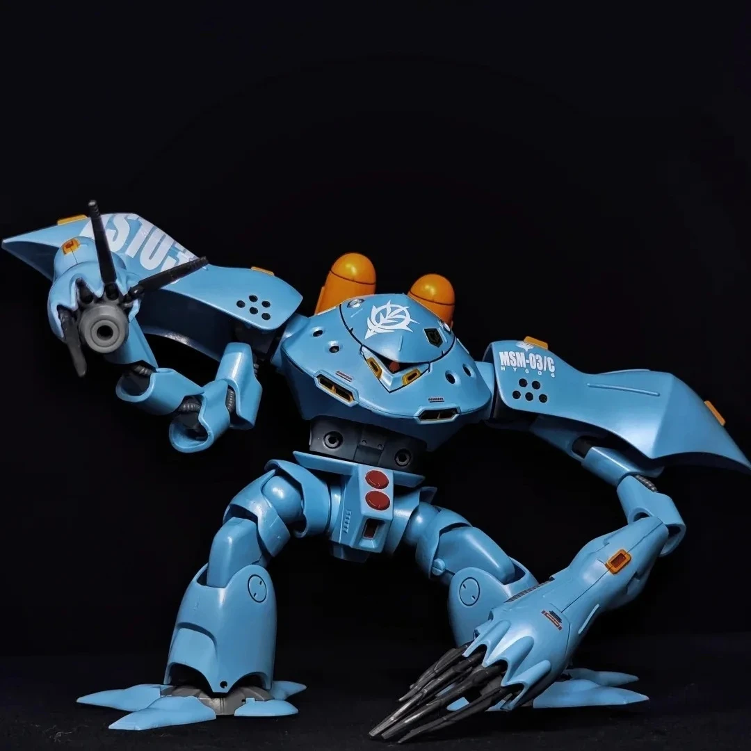 Z'Gok Hg 1/144 con Calcomanías de Agua, Kit de Modelo para Armar, Figuras de Acción, Juguetes de Ensamblaje, Decoración de Escritorio, Muñeco, Figura Mecha, Regalos